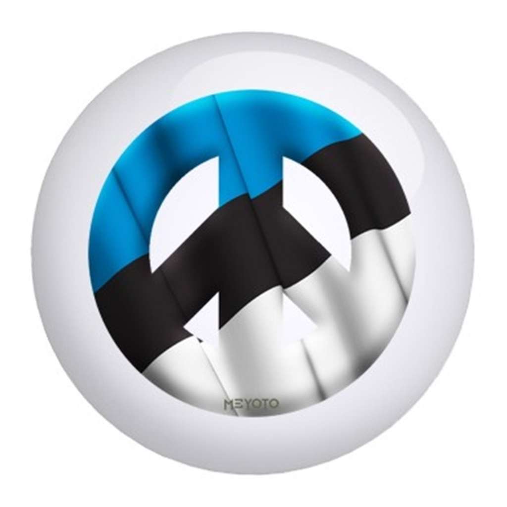 Estonia Meyoto Flag Bowling Ball