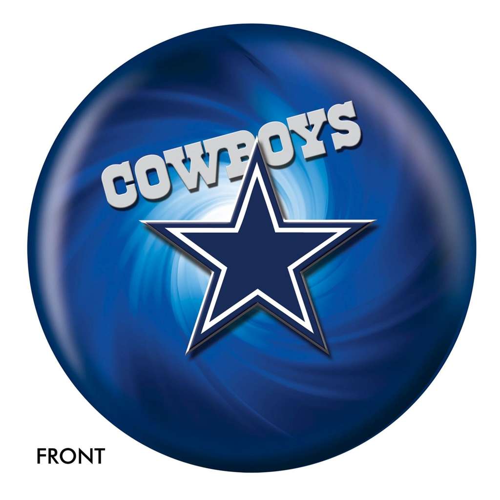 Dallas Cowboys NFL Helmet Logo Bowling Ball